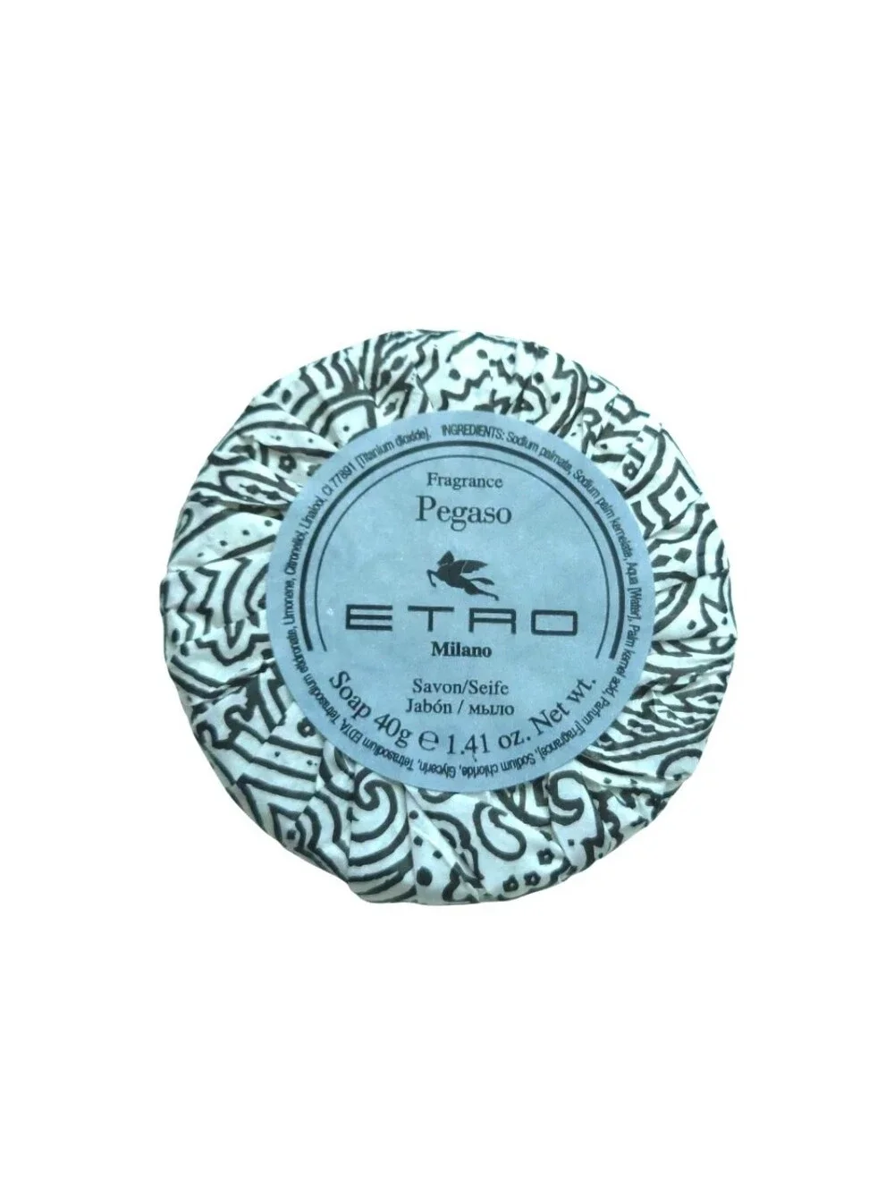 ETRO Pegaso Hand Body Soap Set Of 4 New